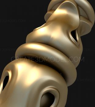 Balusters (BL_0540) 3D model for CNC machine